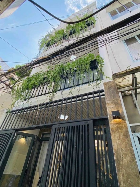 NHÀ MỚI CỰC ĐẸP, 4 TẦNG, 5PN, 46M2 HẺM D2 THÔNG, PHƯỜNG VIP 25 BÌNH THẠNH. CHỈ 6.4 TỶ TL 991