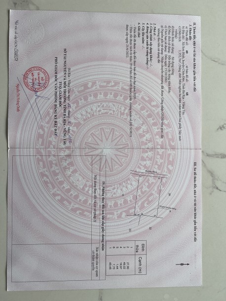 Bán đất Ven hồ Sông Ray Xã Bình Sơn Huyện Châu Đức Bà Rịa Vũng Tàu