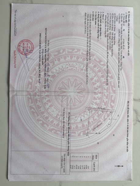 Bán đất Ven hồ Sông Ray Xã Bình Sơn Huyện Châu Đức Bà Rịa Vũng Tàu